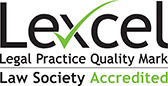 Lexcel Practice Quality Mark - Law Society Accredited